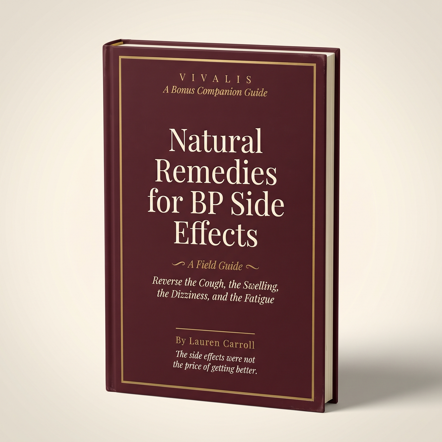 Natural Remedies for BP Side Effects