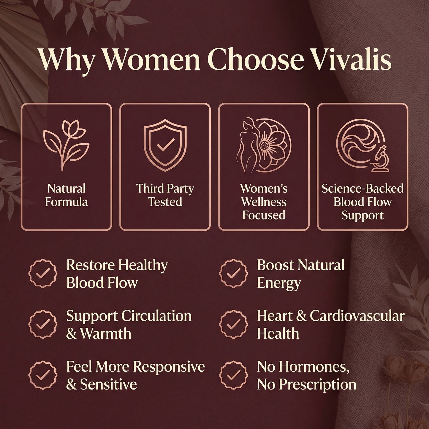 Vivalis - Blood Flow Gummies for Sensation + Warmth