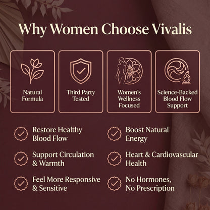 Vivalis - Blood Flow Gummies for Sensation + Warmth