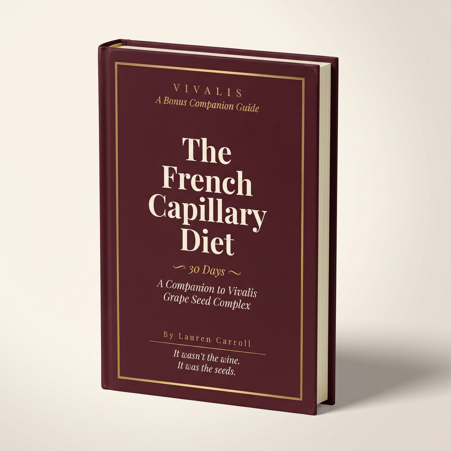 The French Capillary Diet