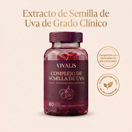 Vivalis Complejo de Semilla de Uva